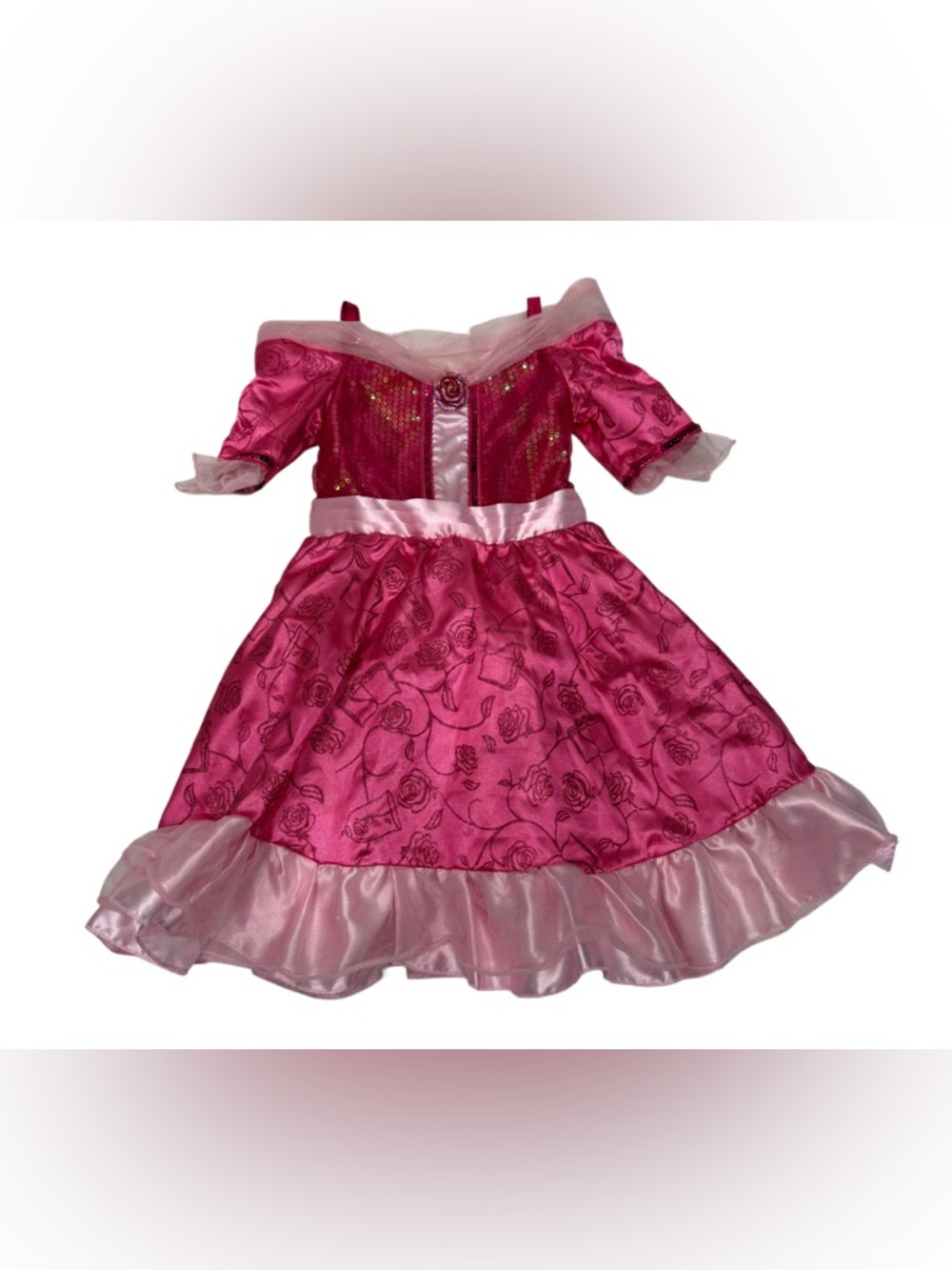 Disney Store Princess Dress Aurora  Costume Pink Size 3